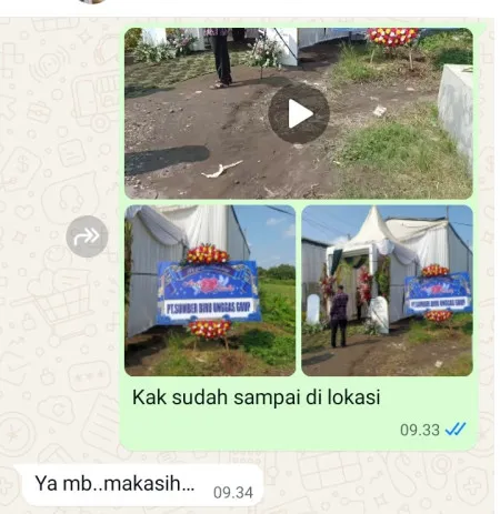 Pengiriman Karangan Bunga Katekan Gantiwarno