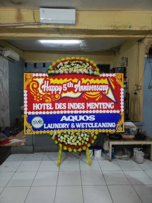 Papan Bunga di Katekan Gantiwarno